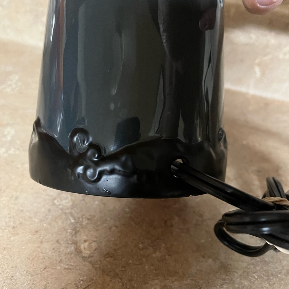 Scentsy Black and White Halloween Wax Warmer - Picture 3 of 3